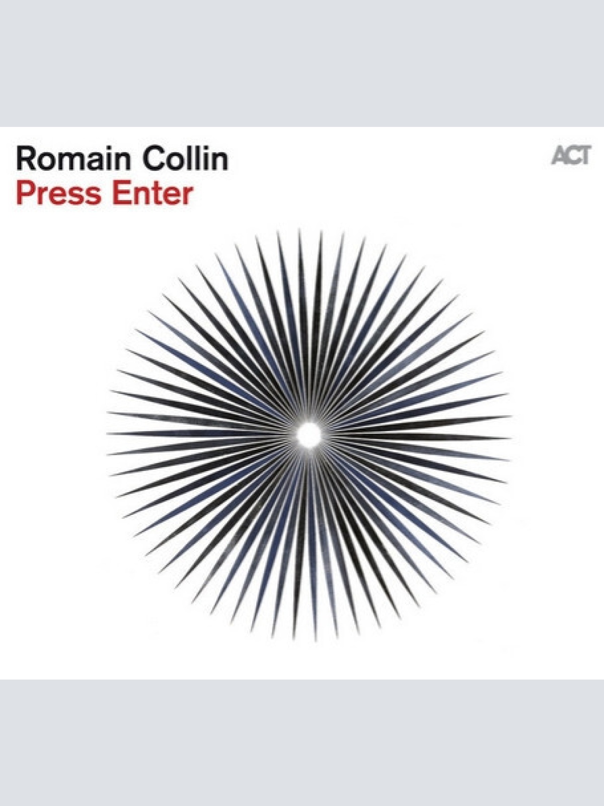 CD, Album Romain Collin - Press Enter