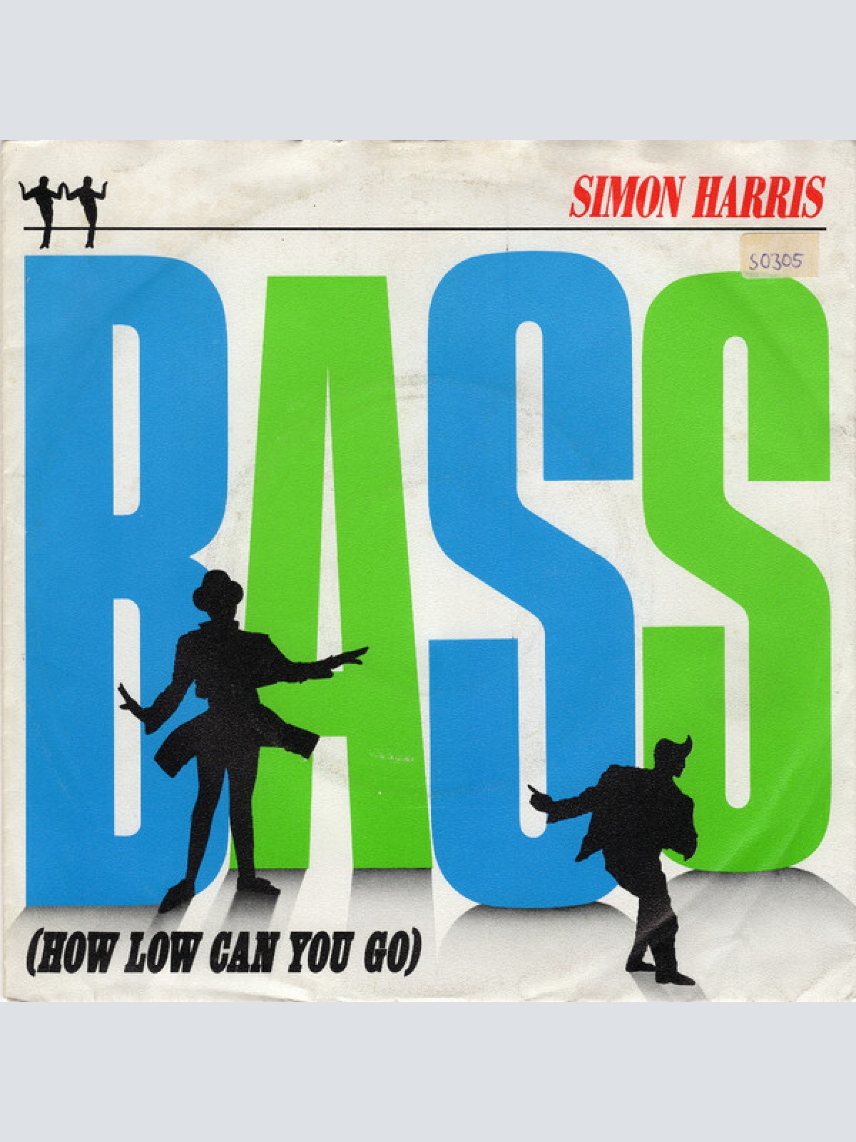7", Single Simon Harris - Bass (How Low Can You Go)
