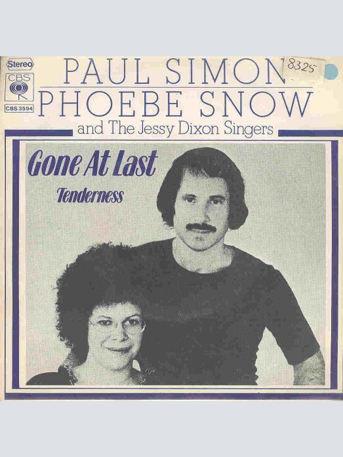 7", Single Paul Simon / Phoebe Snow And The Jessy Dixon Singers - Gone At Last