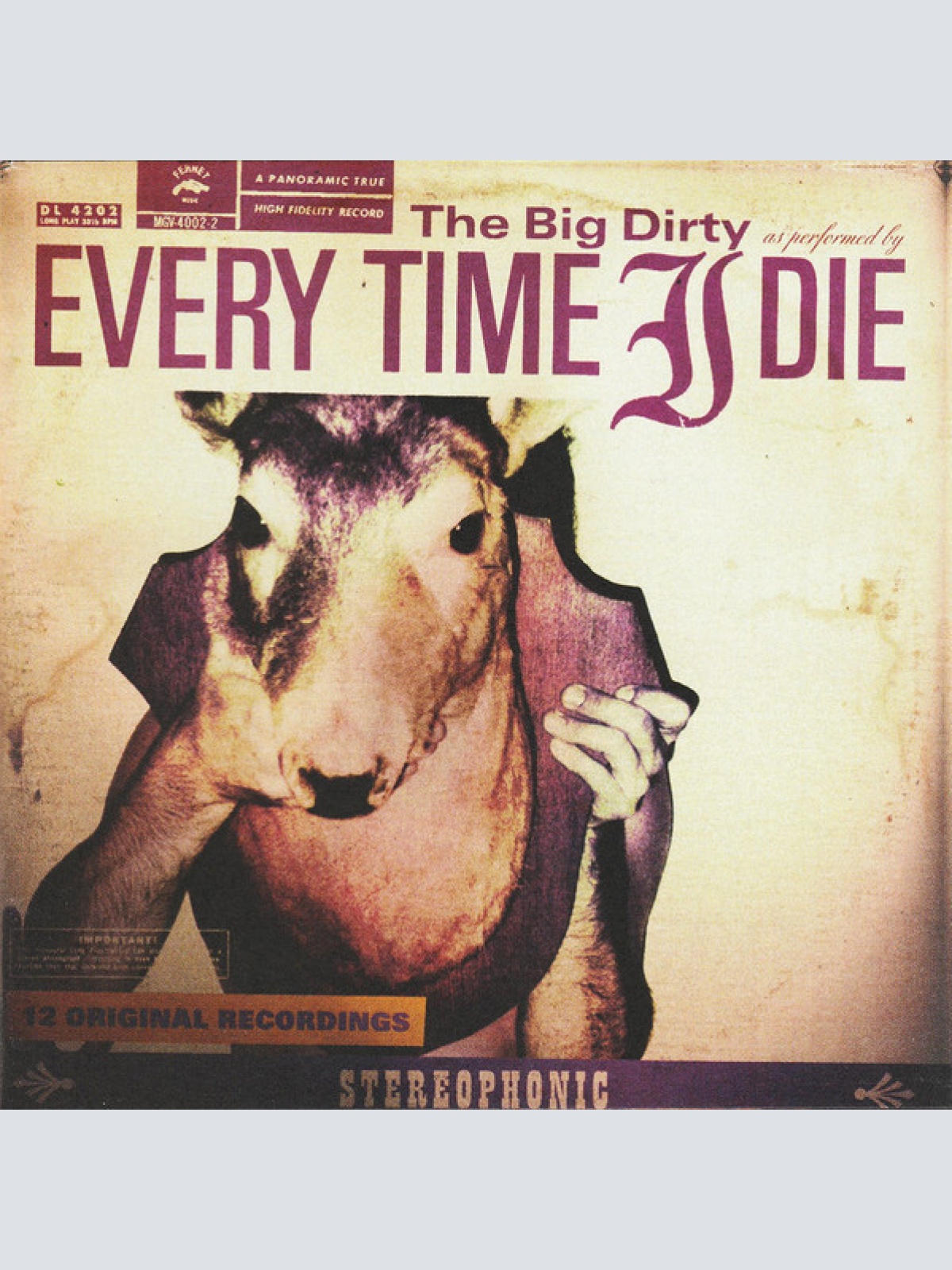 CD, Album Every Time I Die - The Big Dirty