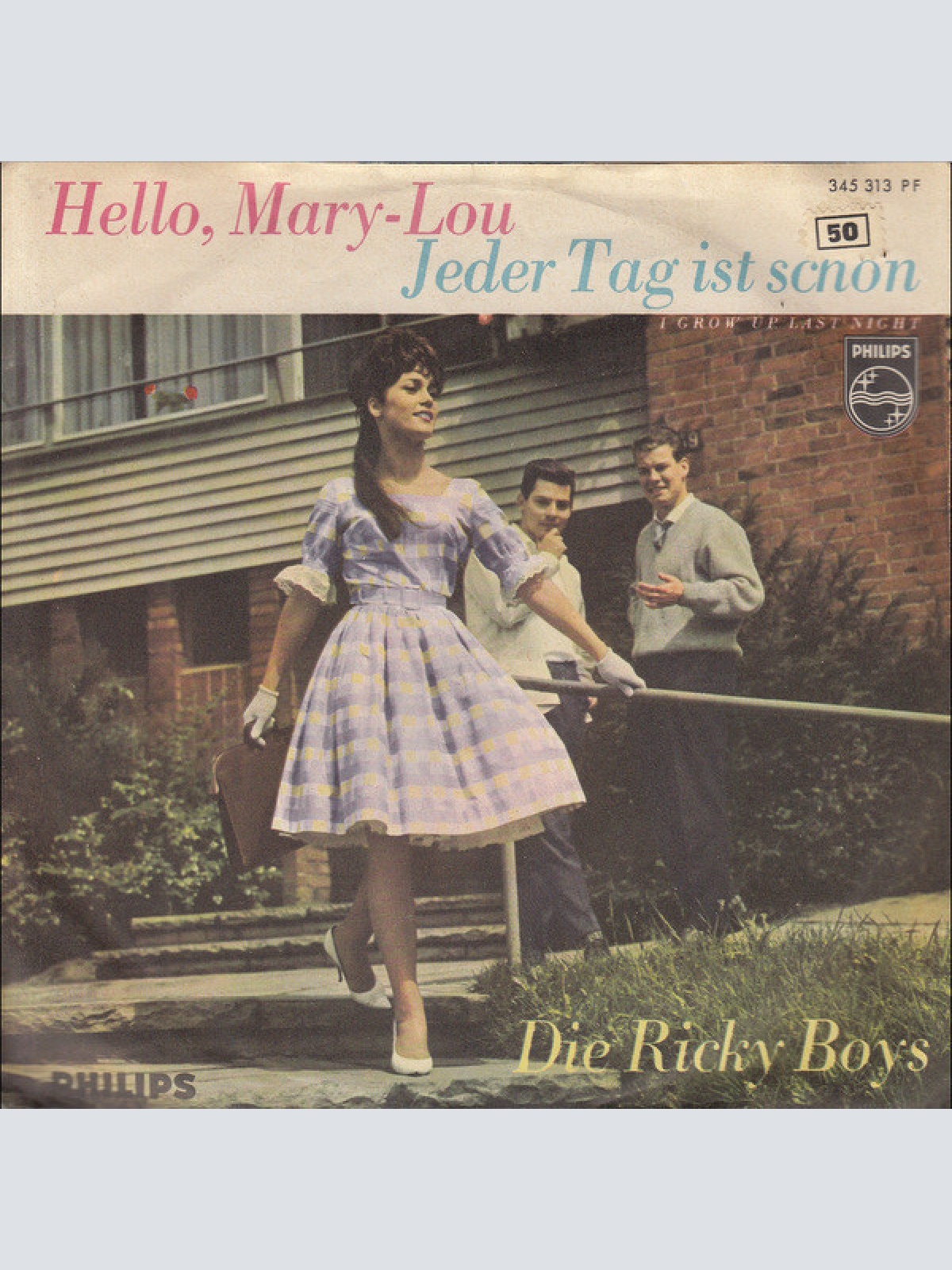 7", Single Die Ricky Boys - Hello, Mary-Lou / Jeder Tag Ist Schön