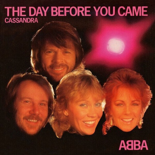 7", Single ABBA - The Day Before You Came