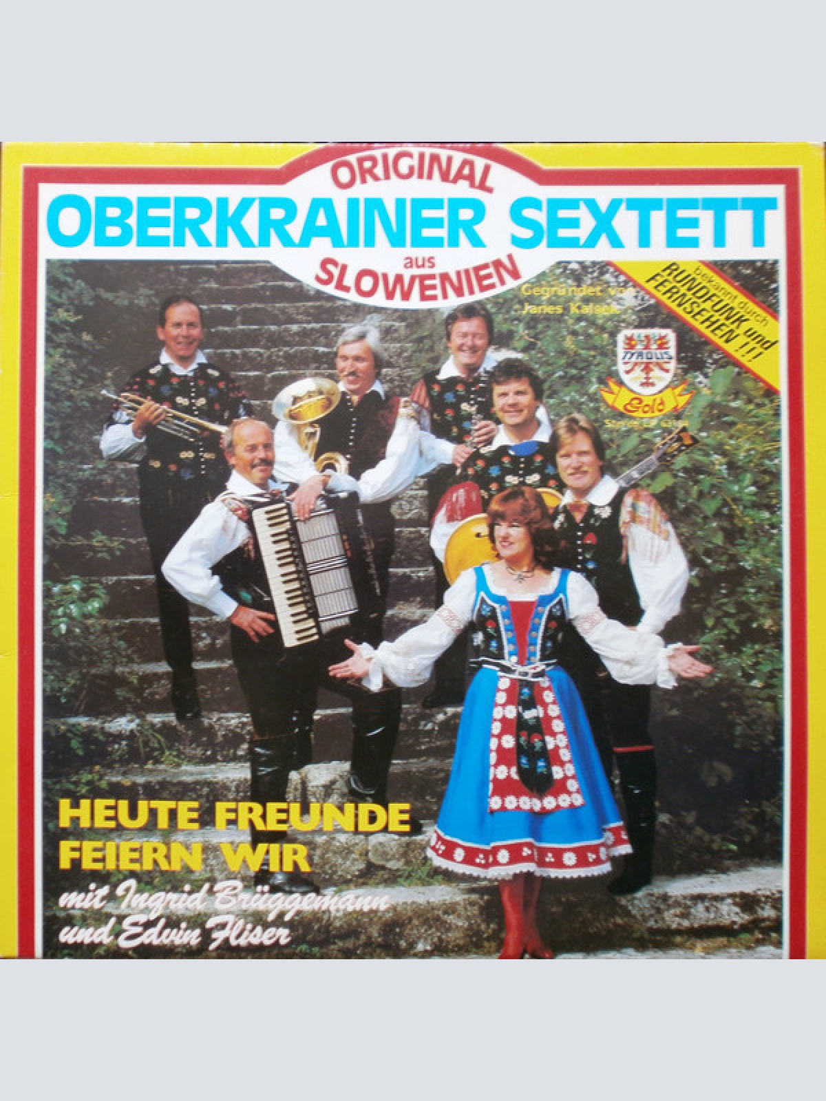 LP, Album Orig. Oberkrainer Sextett* Mit Ingrid Brüggeman* Und Edvin Fliser -...