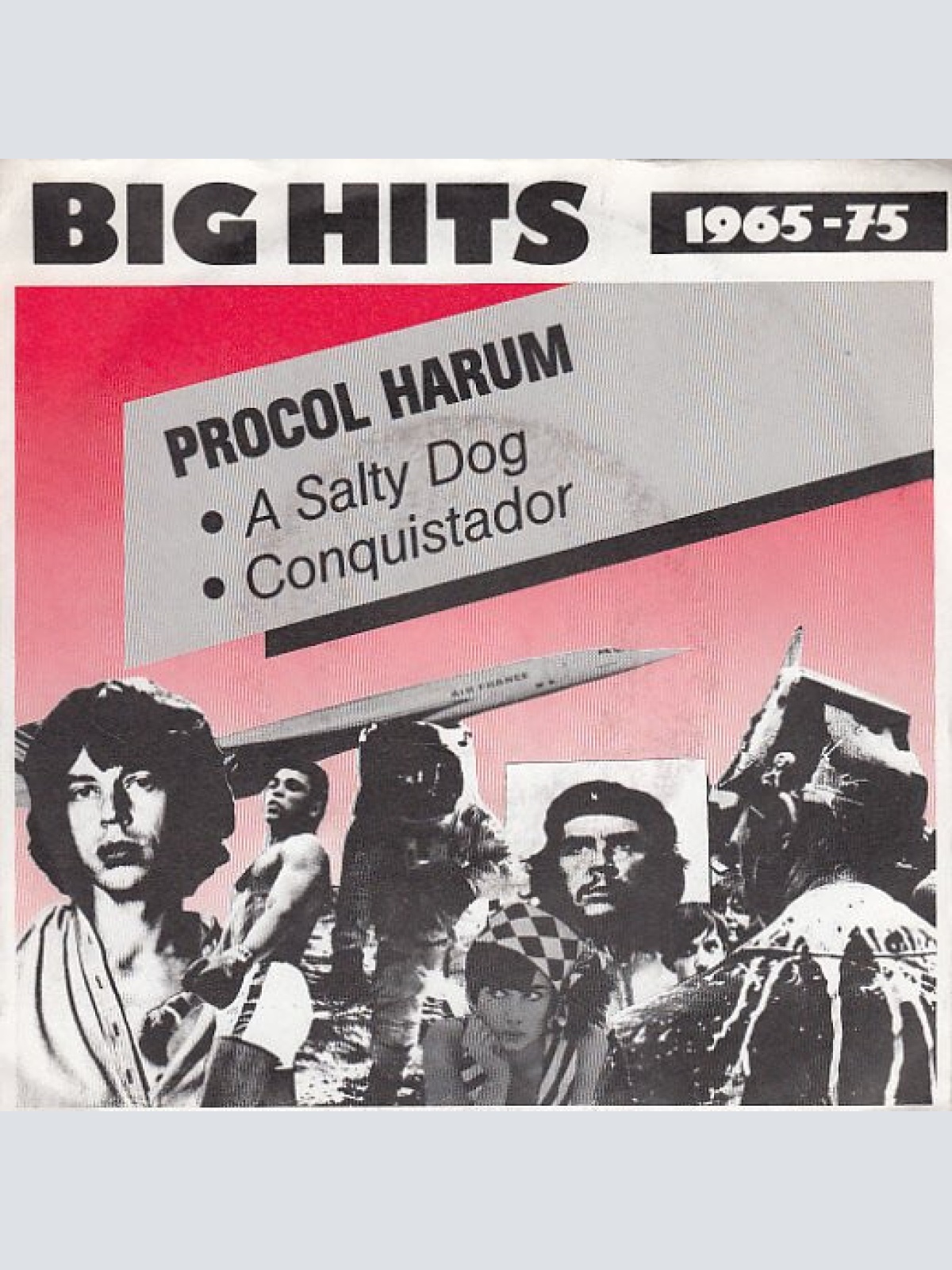7", Single, RE Procol Harum - A Salty Dog / Conquistador