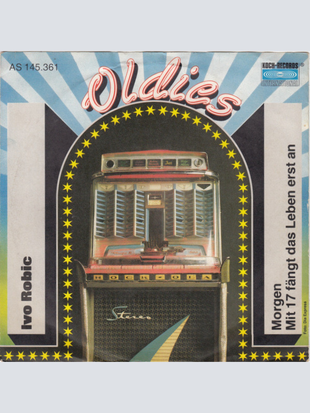 7", Single Ivo Robic* - Morgen