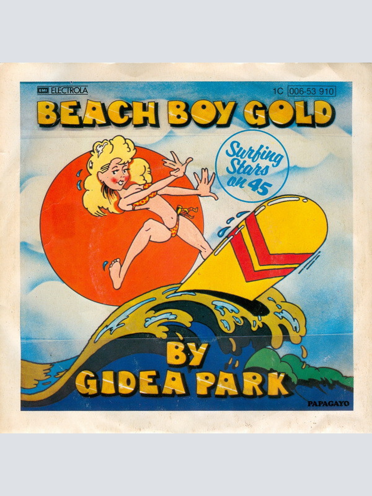 7", Single, P/Mixed Gidea Park - Beach Boy Gold