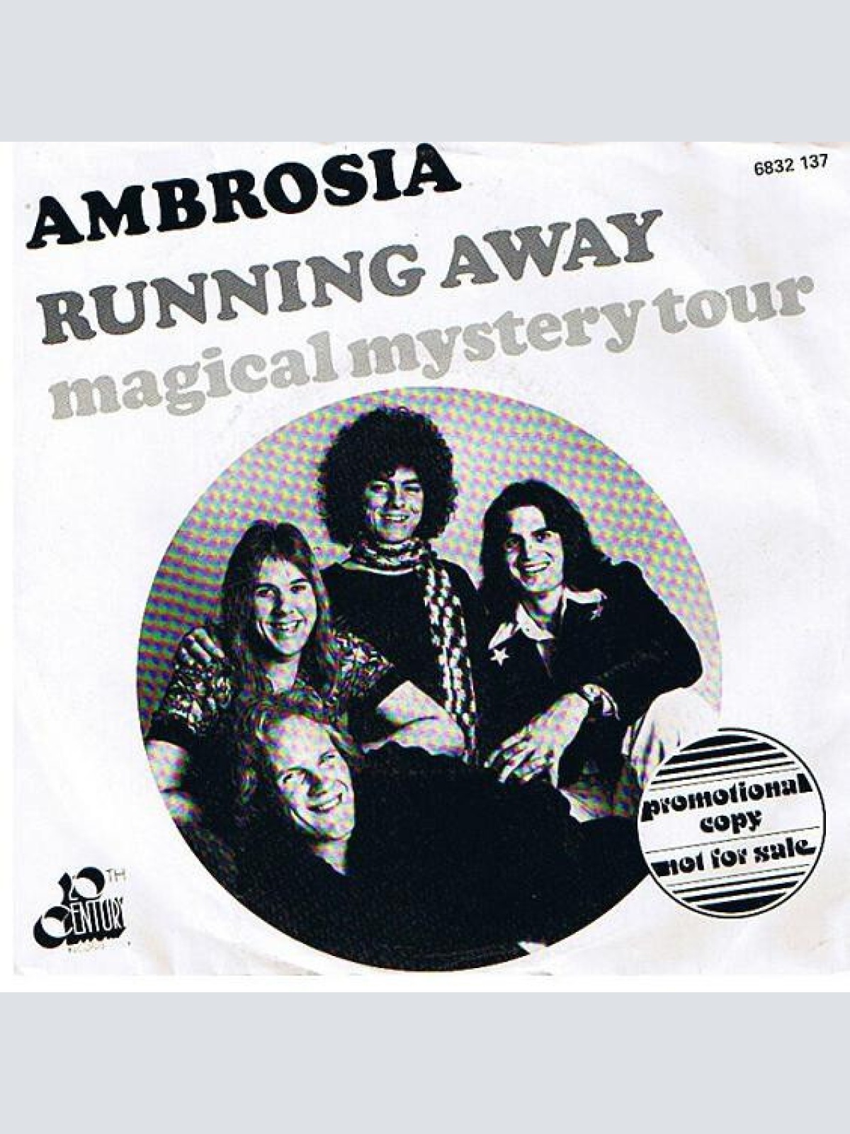 7", Single, Promo Ambrosia (2) - Running Away / Magical Mystery Tour