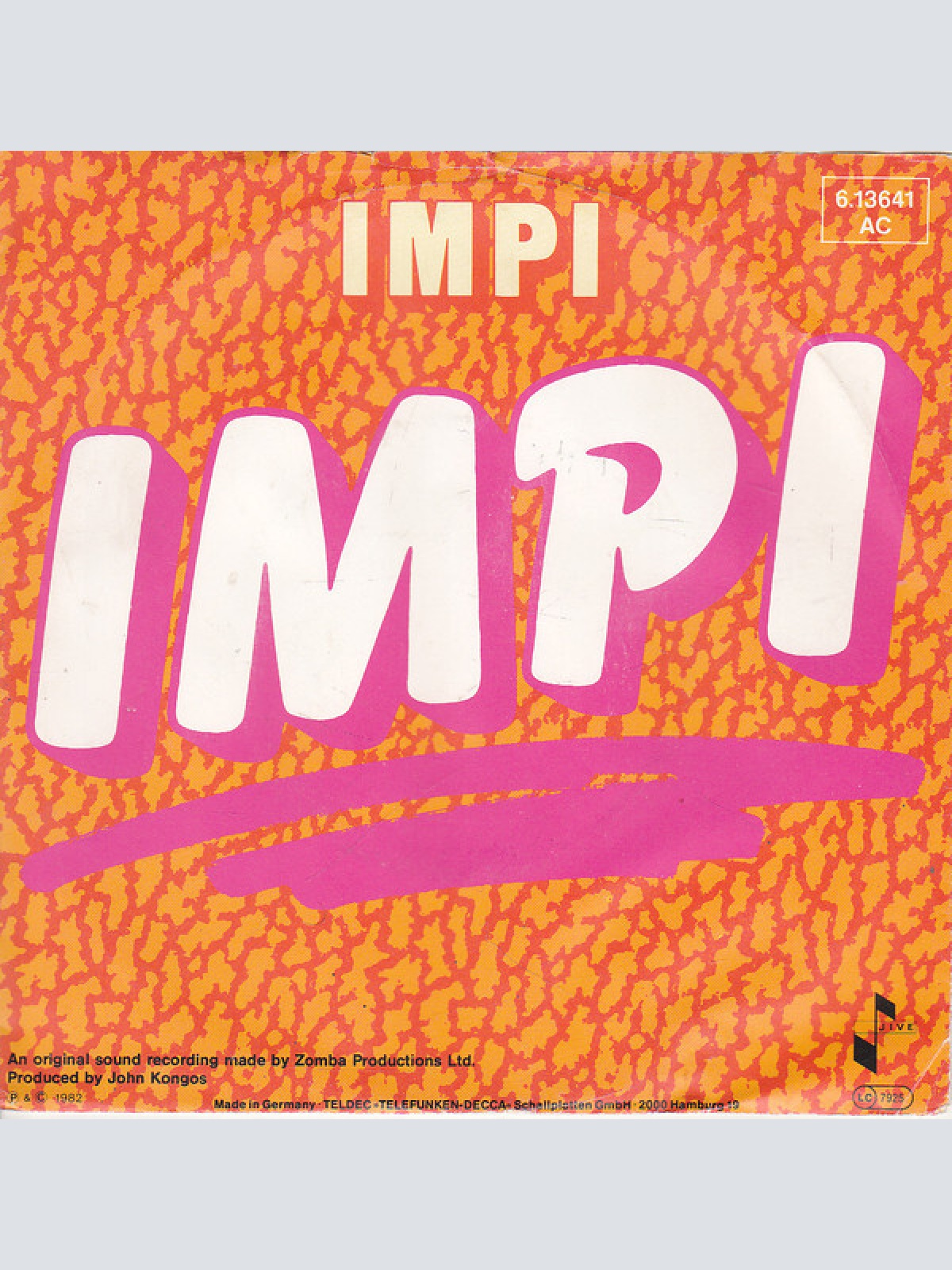 7", Single, Promo IMPI - Impi