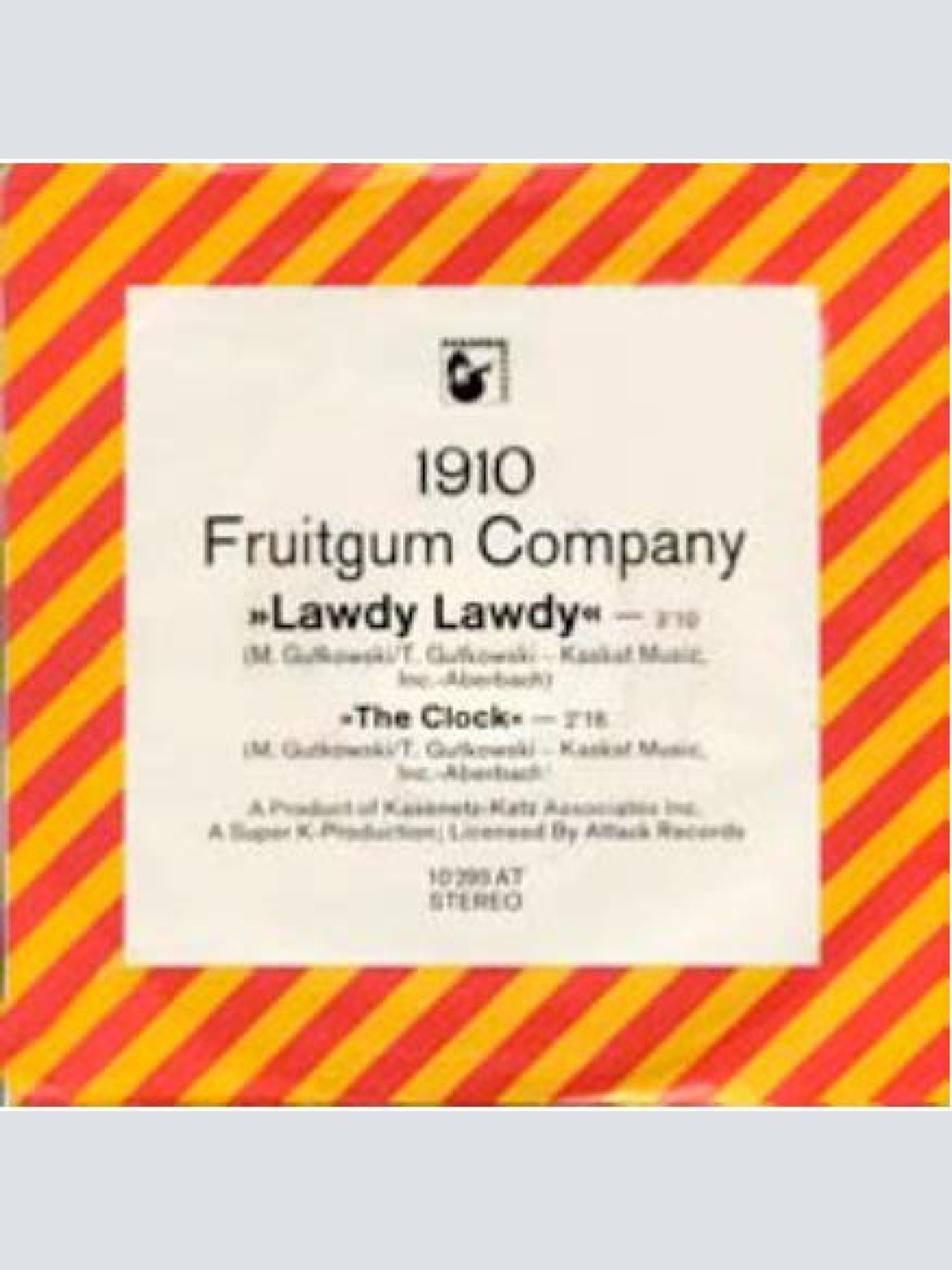 7", Single, Promo, Pre 1910 Fruitgum Company - Lawdy Lawdy