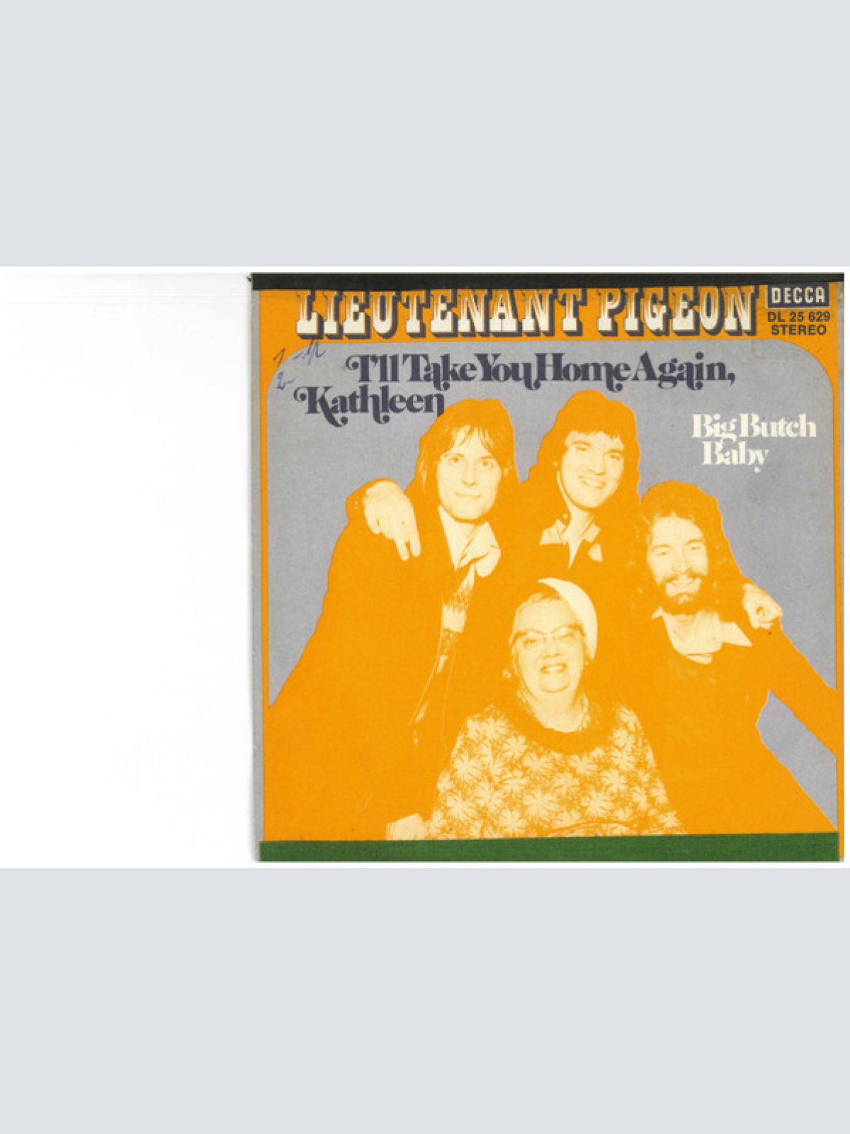 7", Single, Promo Lieutenant Pigeon - i'll Take you home again Kathleen