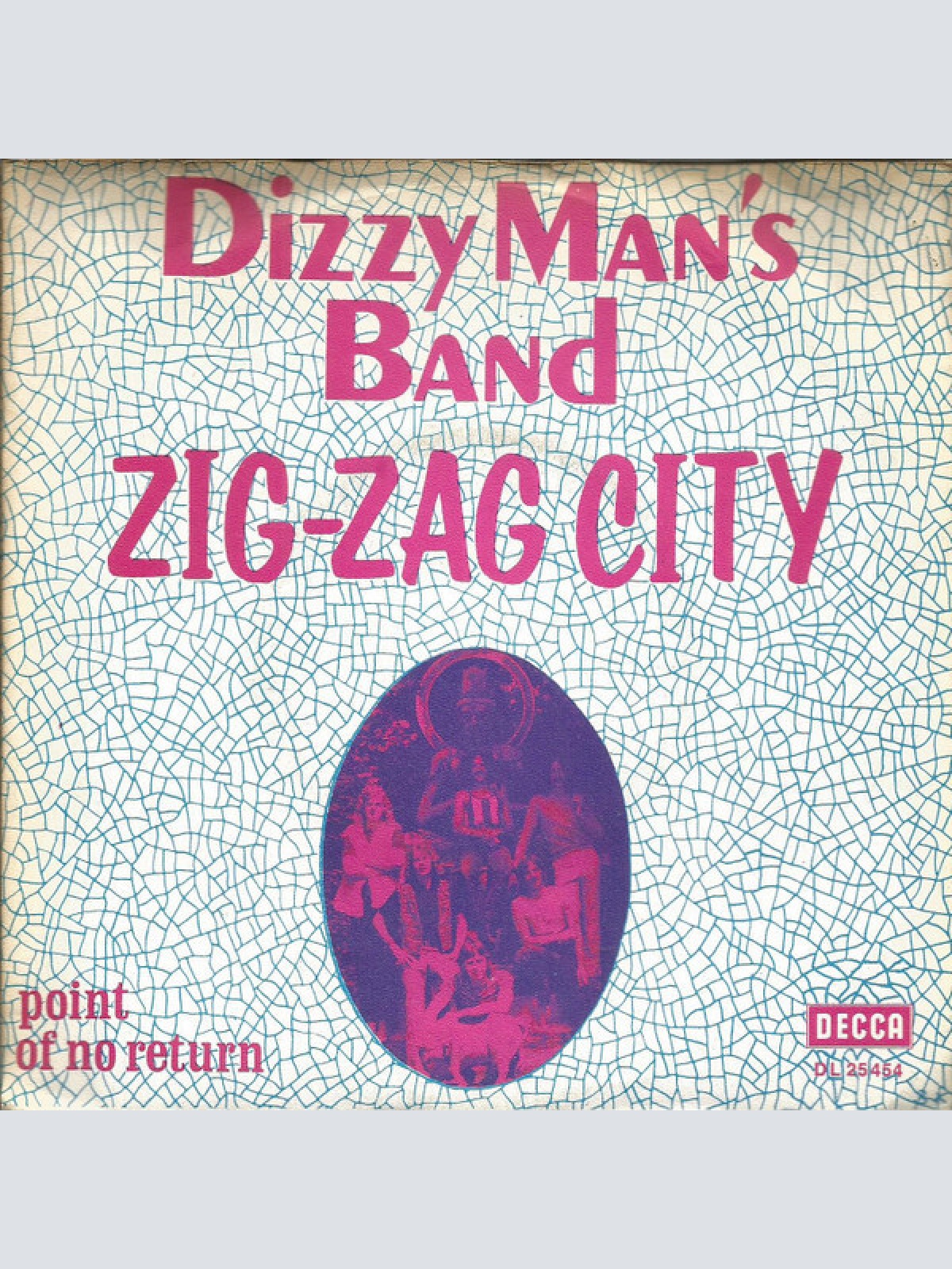 7", Single, Promo Dizzy Man's Band - Zig Zag City