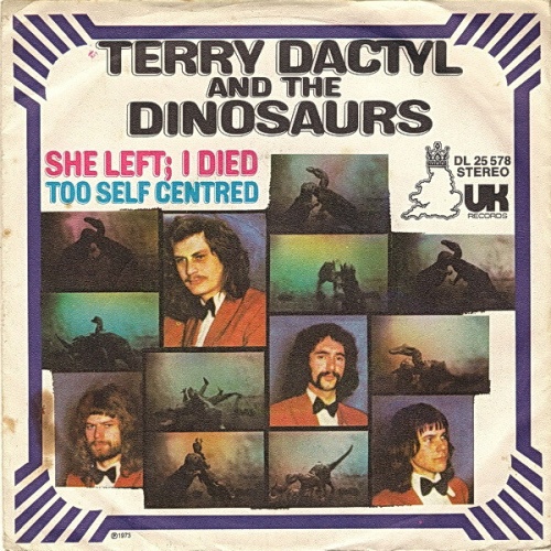 7", Single, Promo Terry Dactyl And The Dinosaurs - She Left I Died