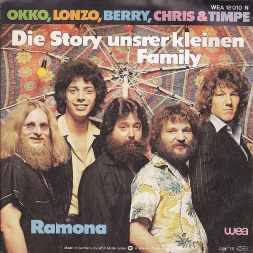 7", Single Okko, Lonzo, Berry, Chris & Timpe - Die Story Unsrer Kleinen Family