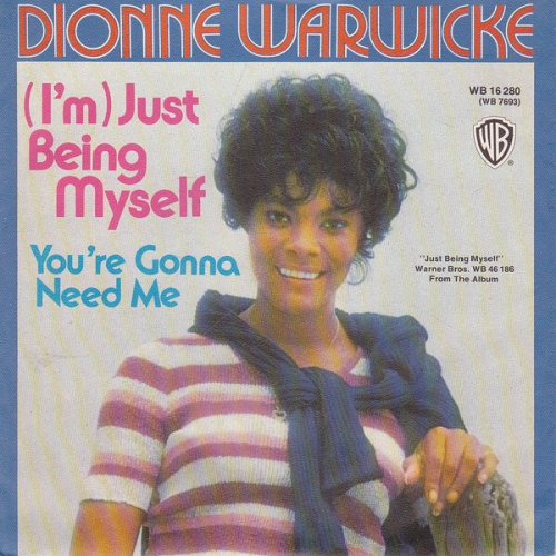 7", Promo Dionne Warwicke* - (I'm) Just Being Myself