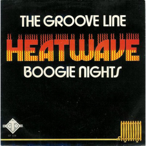 7", Promo Heatwave - The Groove Line / Boogie Nights