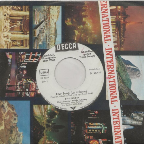 7", Single, Promo Engelbert Humperdinck - My Marie