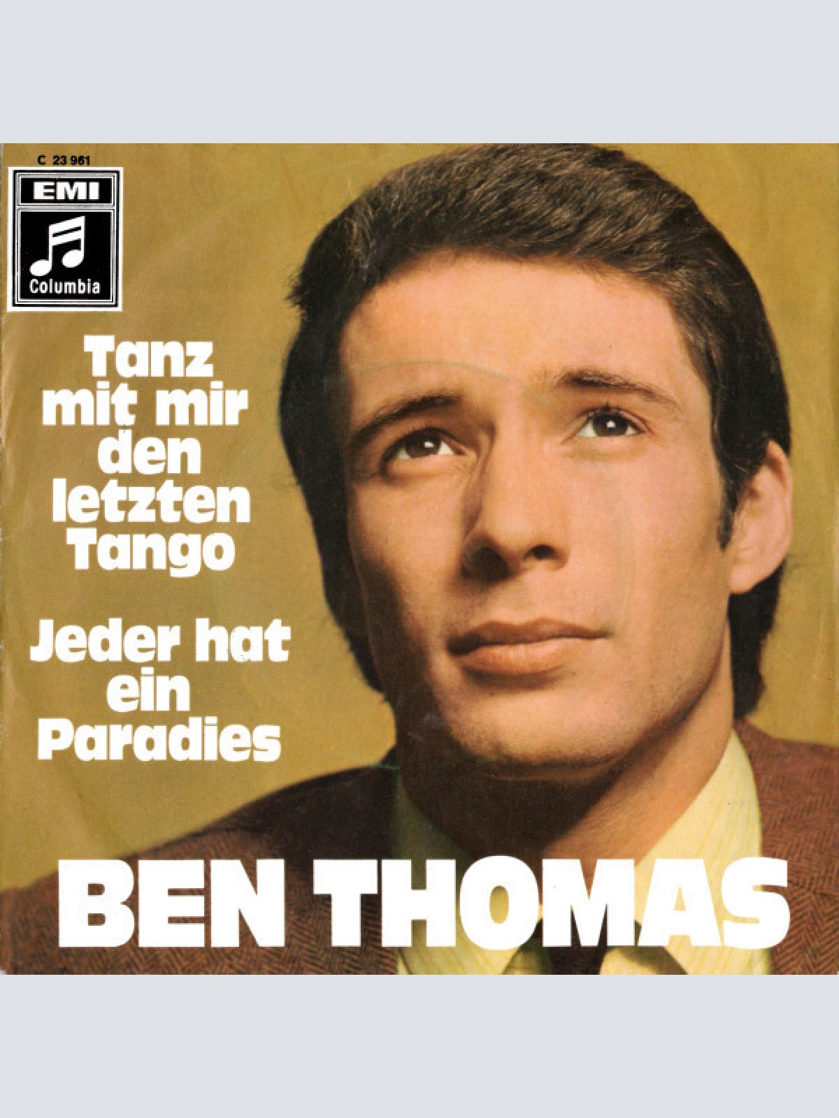 7", Single Ben Thomas (2) - Tanz Mit Mir Den Letzten Tango
