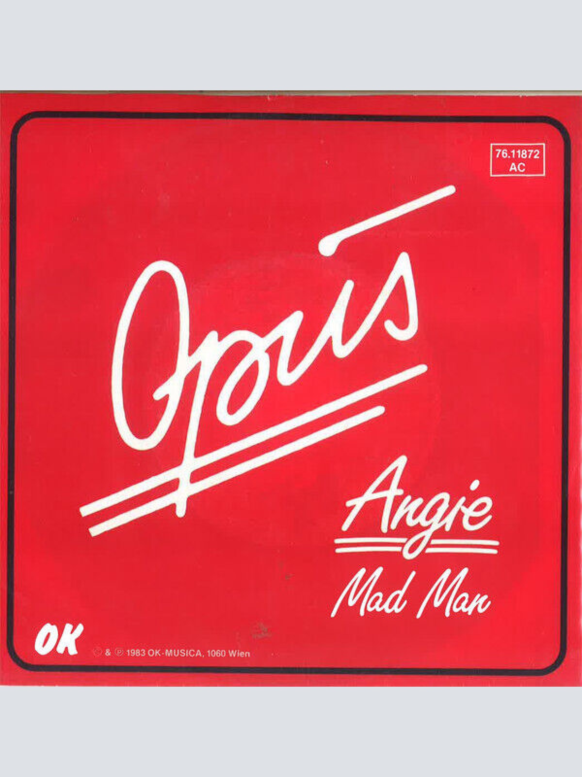7", Single Opus - Angie