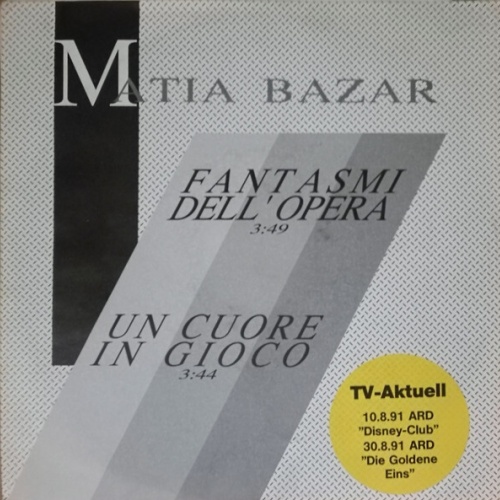 7", Single, Promo Matia Bazar - Fantasmi Dell' Opera