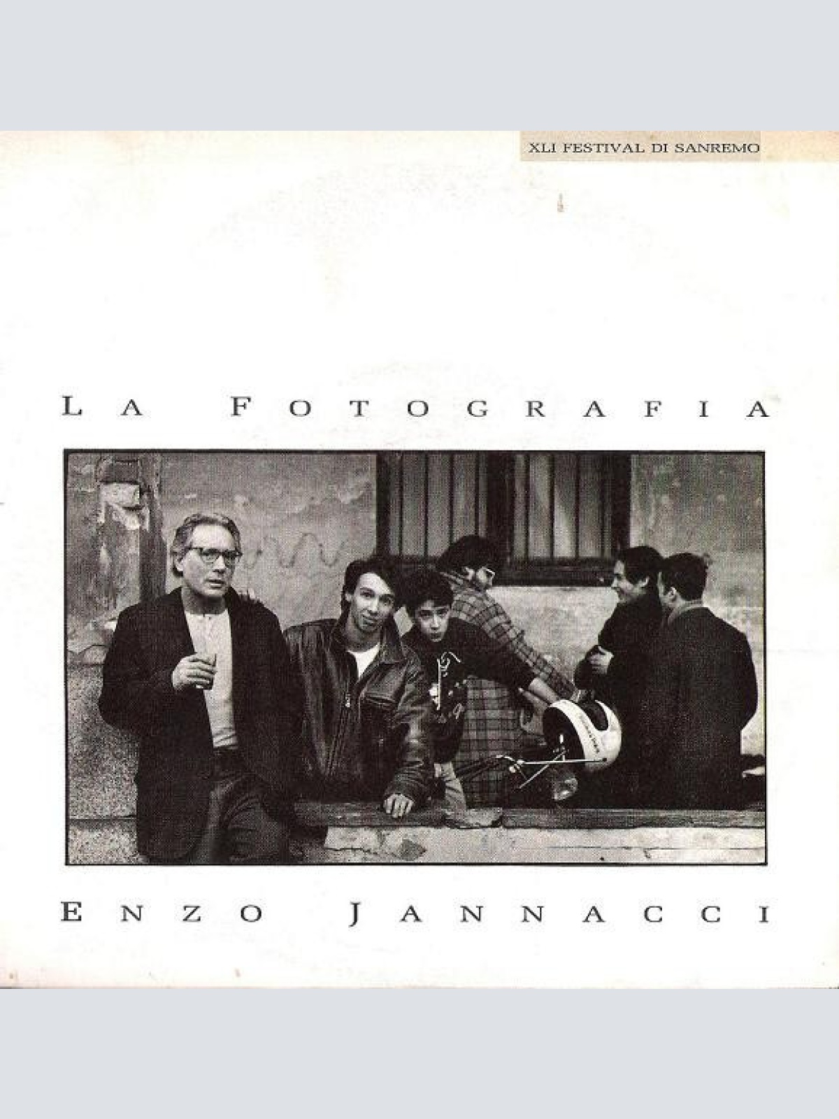 7" Enzo Jannacci - La Fotografia