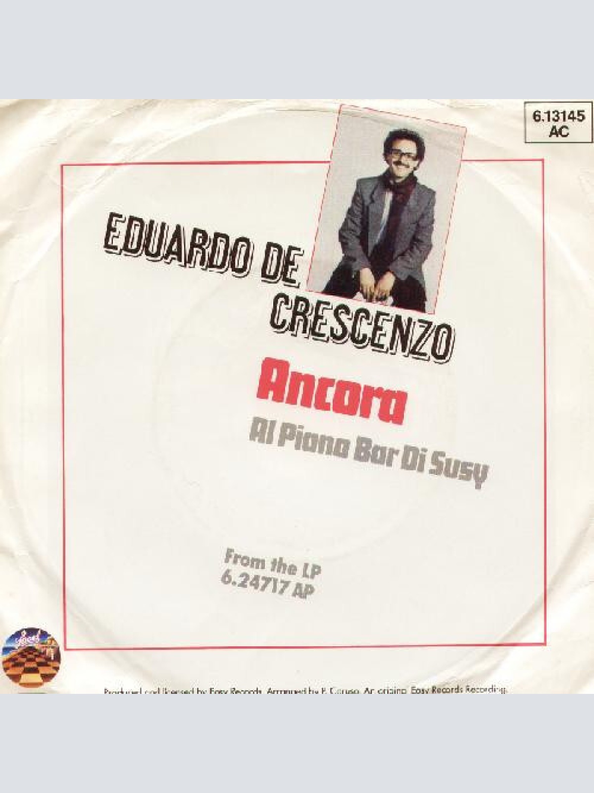 7", Single Eduardo De Crescenzo - Ancora