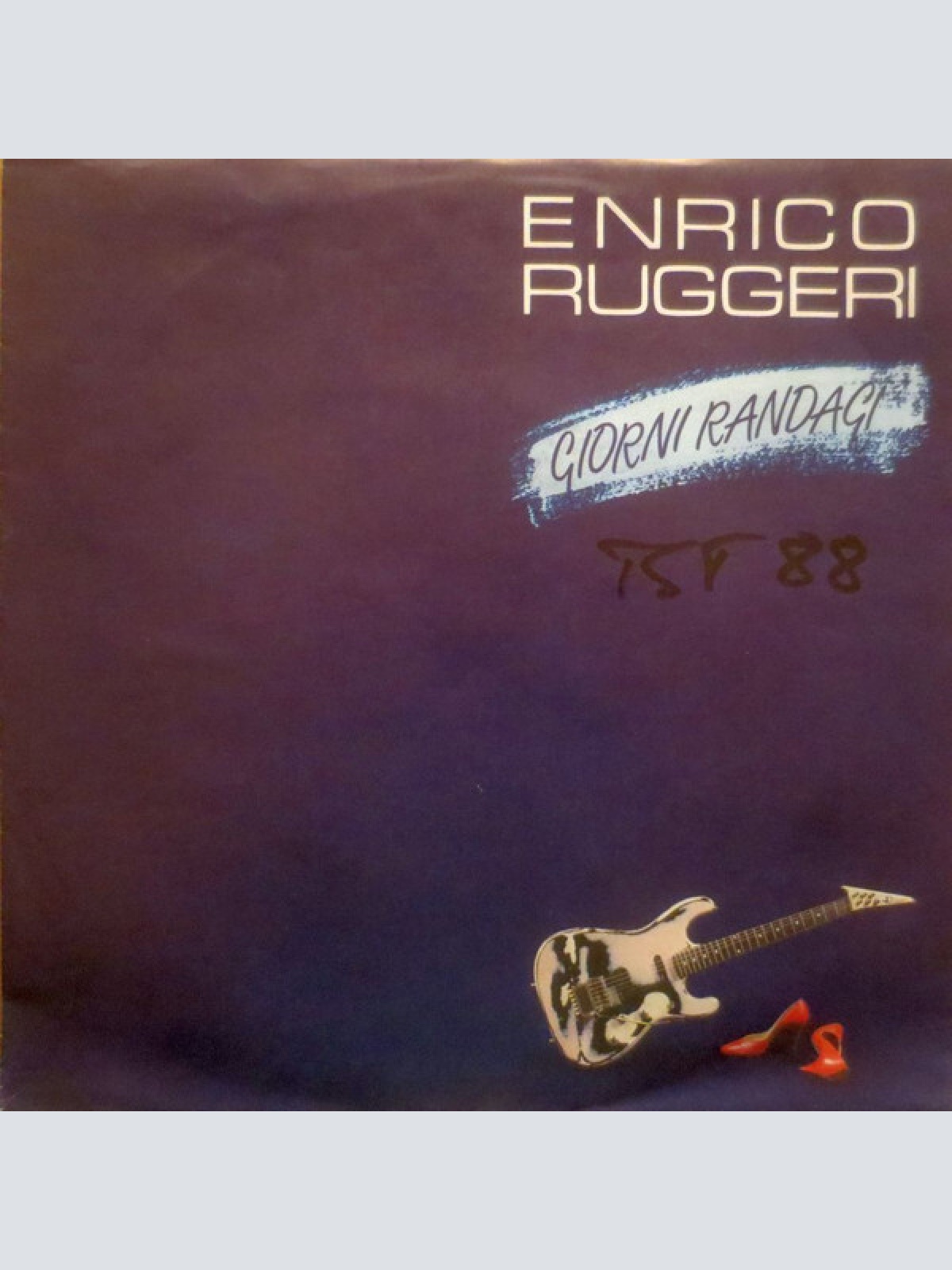 7", Single Enrico Ruggeri - Giorni Randagi