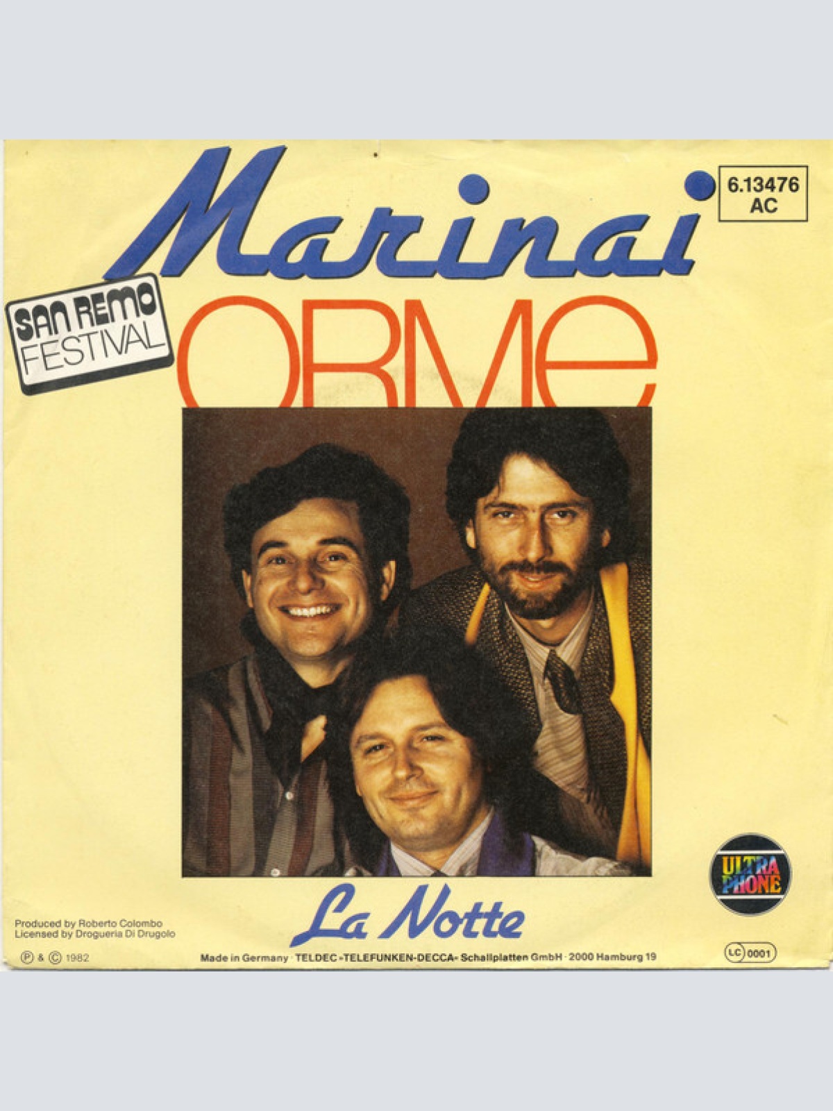 7", Single, Promo Orme* - Marinai