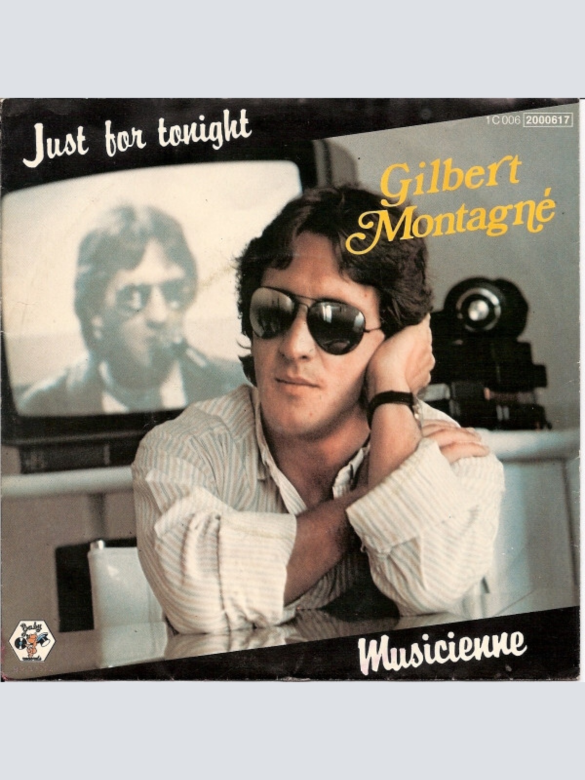 7", Single Gilbert Montagné - Just For Tonight