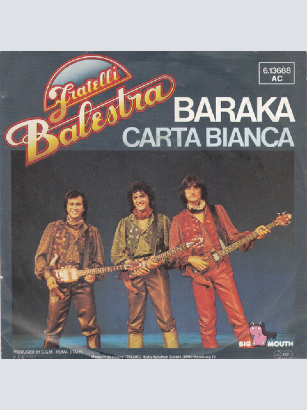 7", Single, Promo Fratelli Balestra - Baraka