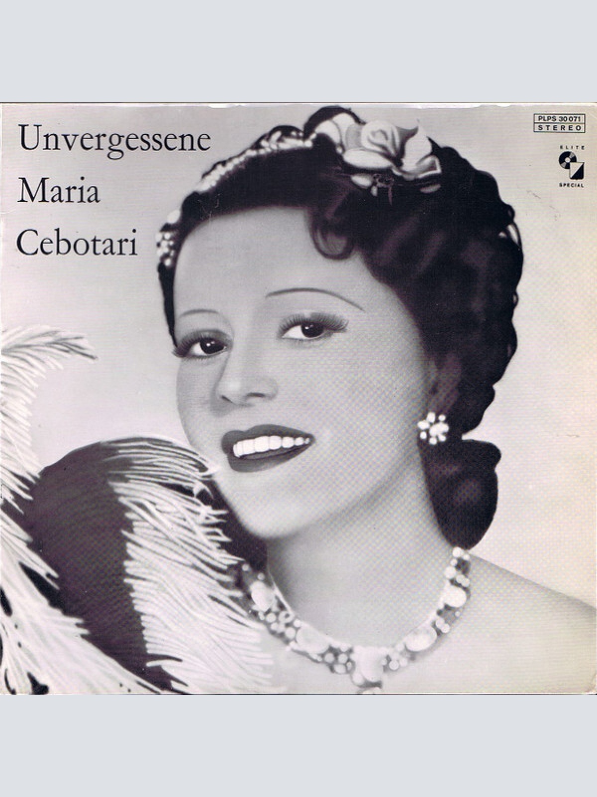 LP, Comp, Pse Maria Cebotari - Unvergessene Maria Cebotari