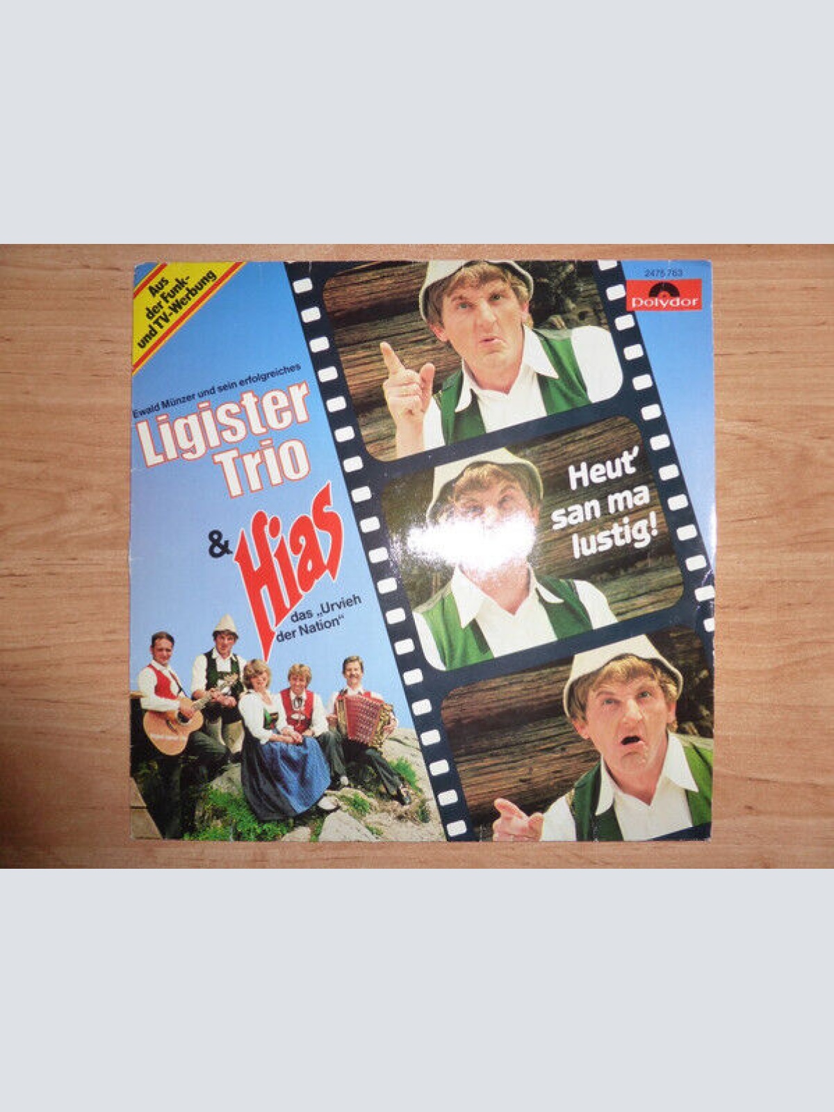 LP Ewald Münzer Und Sein Erfolgreiches Ligister Trio* & Hias - Heut' San Ma L...