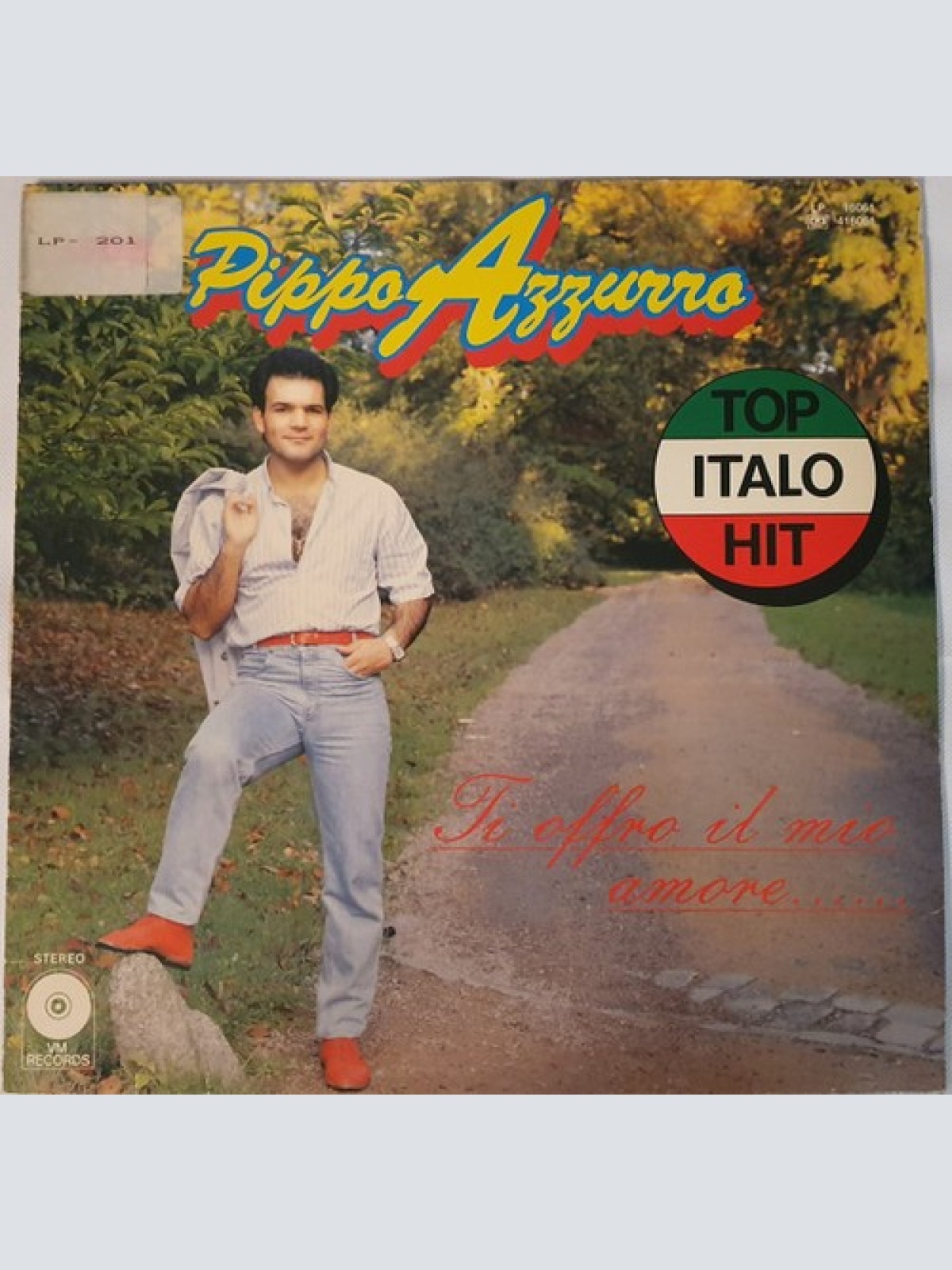 LP, Album Pippo Azzurro - Ti Offro Il Mio Amore......