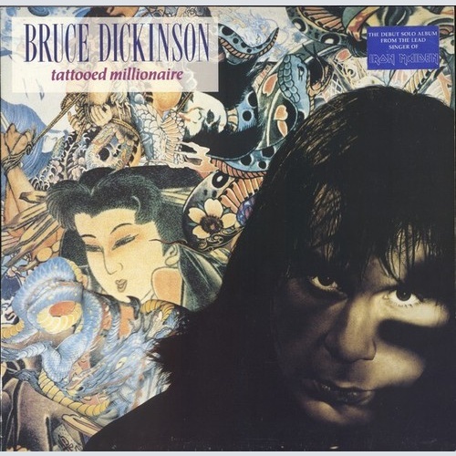 LP, Album Bruce Dickinson - Tattooed Millionaire