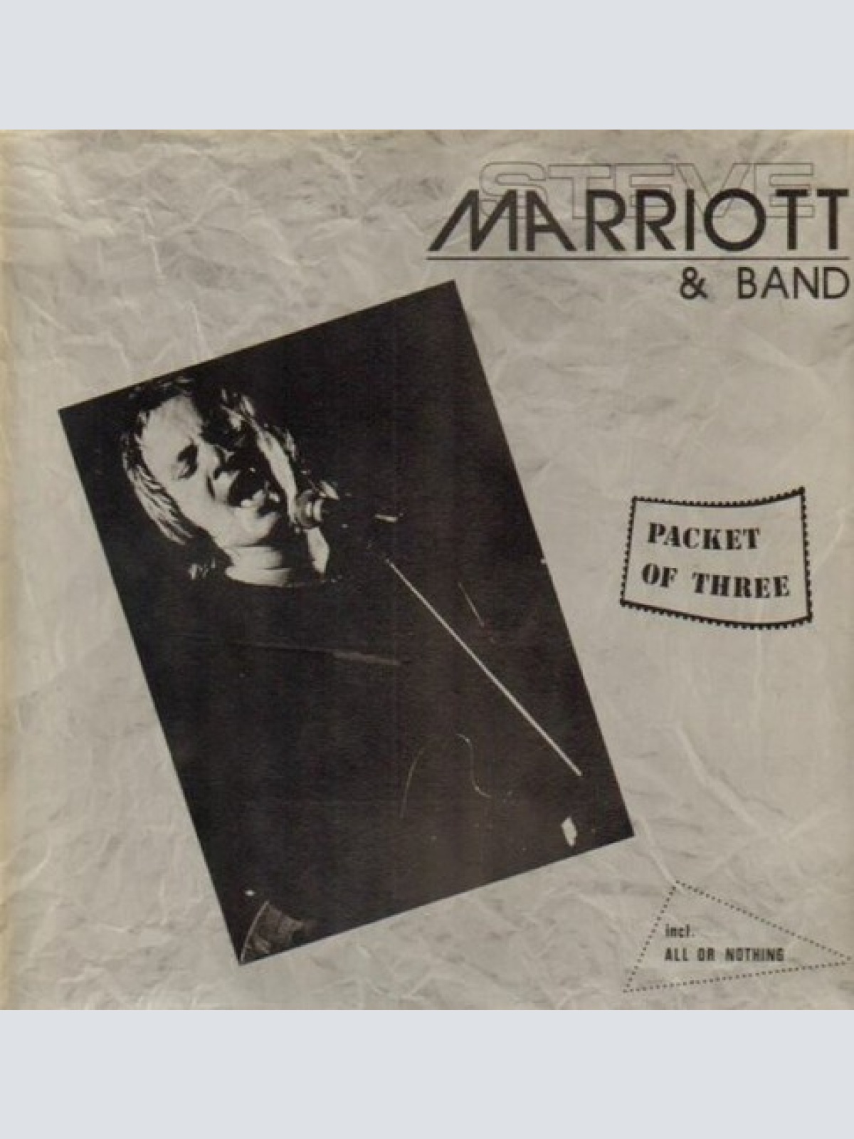 LP, Album Steve Marriott & Band - Packet Of Three