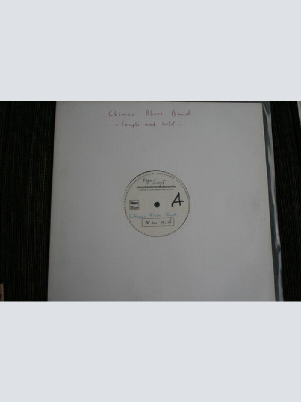 LP, Album, Promo Climax Blues Band - Sample And Hold