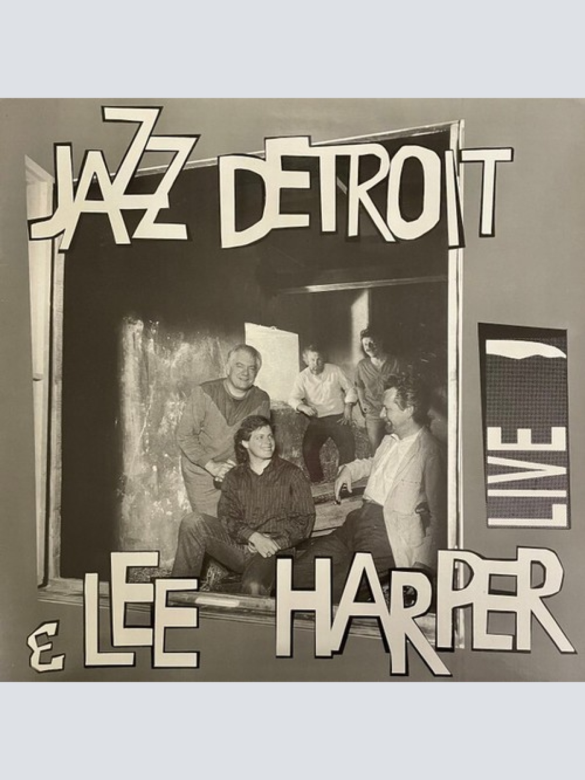 LP, Album Jazz Detroit & Lee Harper - Live