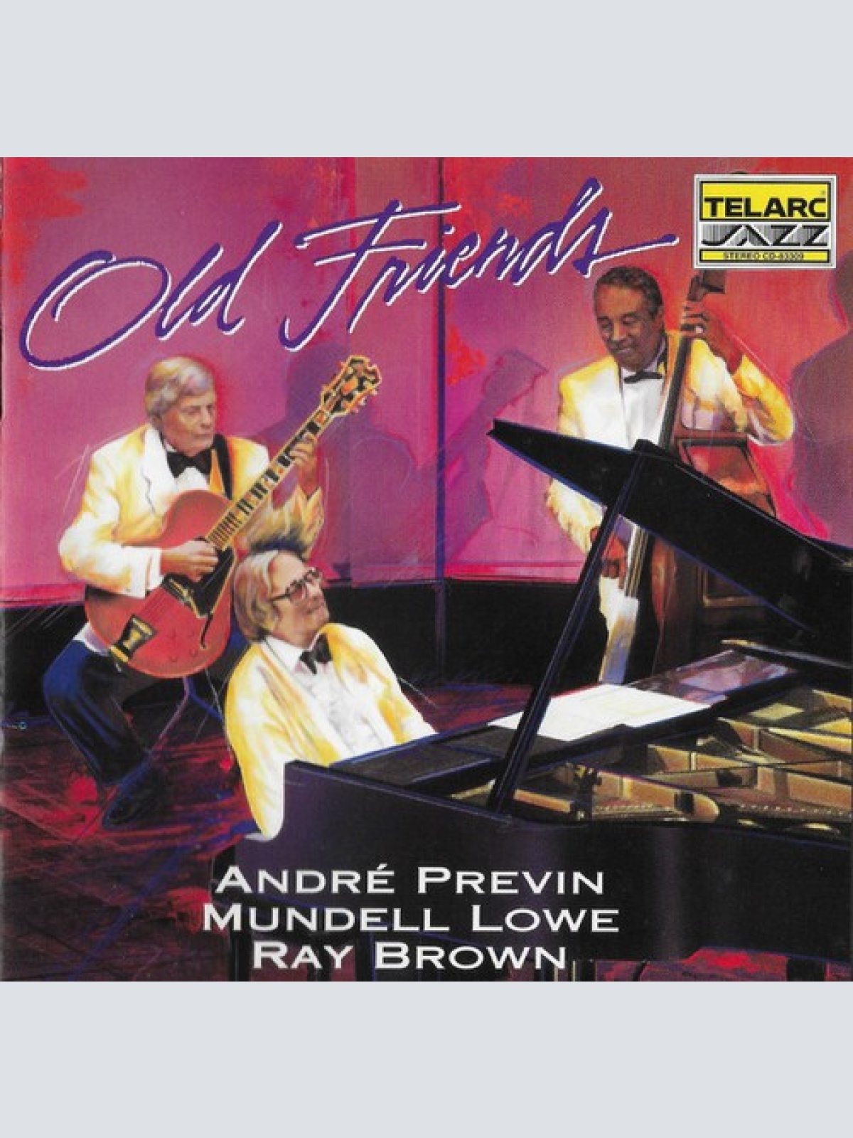 CD, Album André Previn, Mundell Lowe & Ray Brown - Old Friends