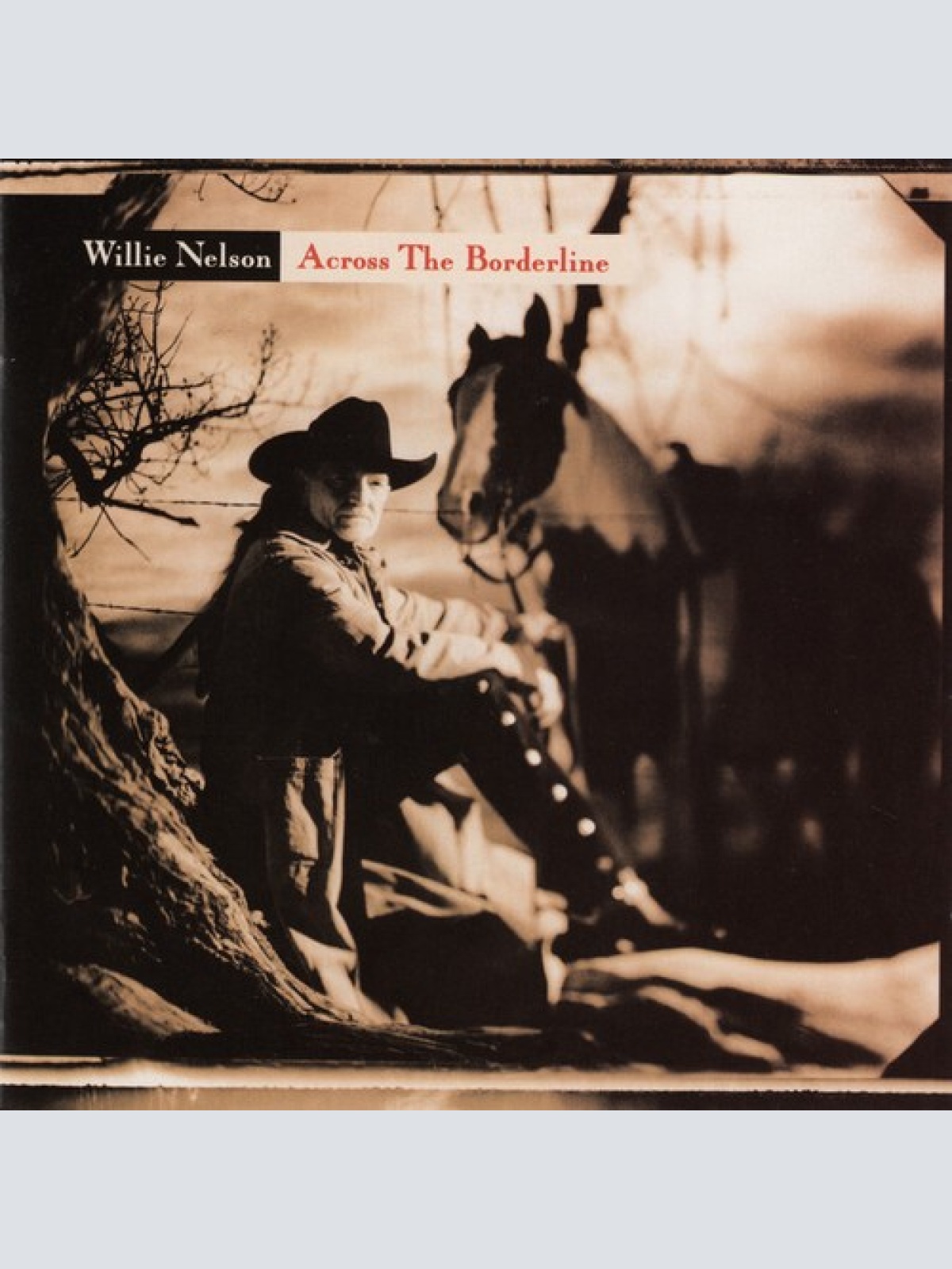 CD, Album Willie Nelson - Across The Borderline