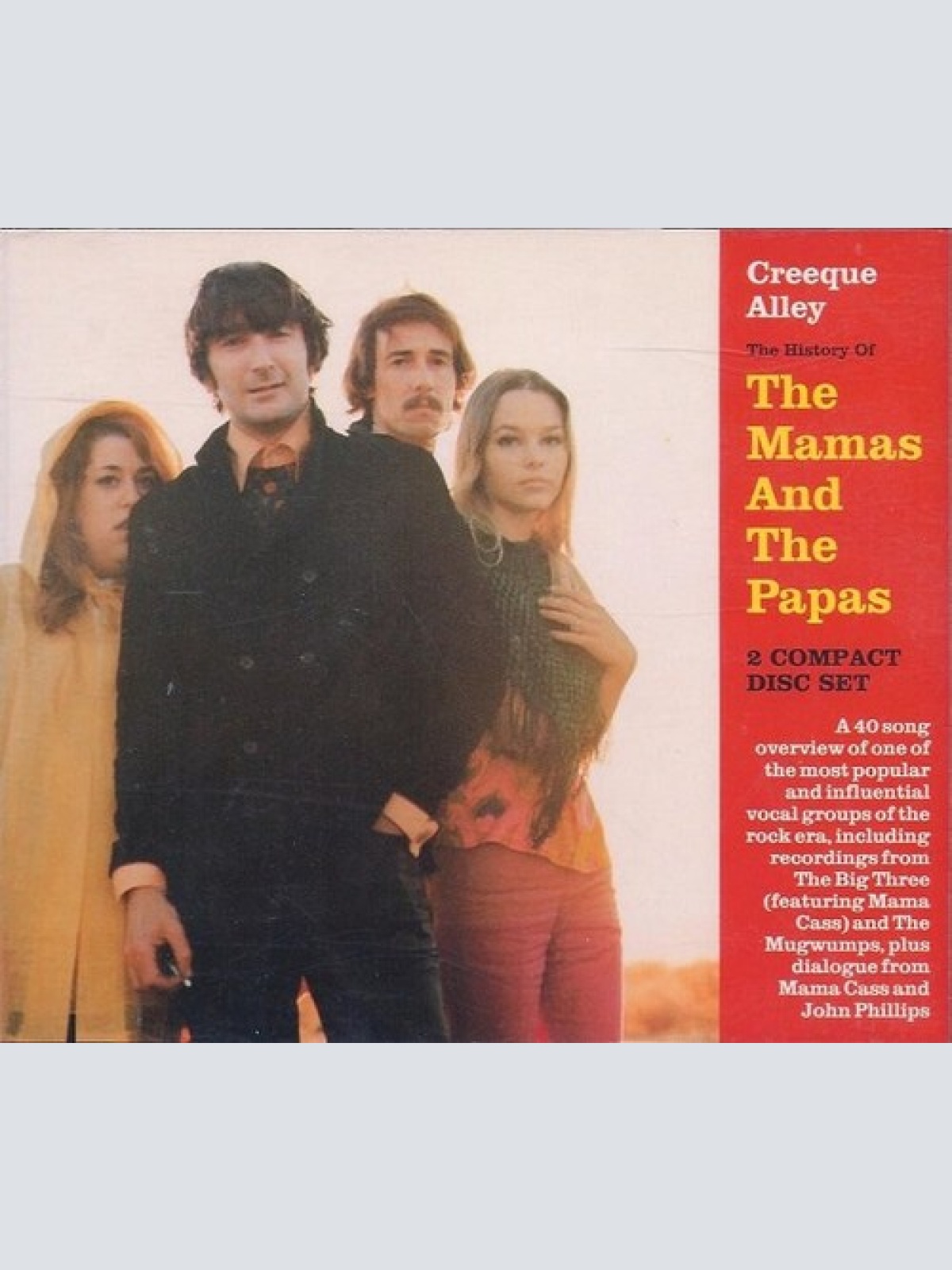 2xCD, Comp The Mamas And The Papas* - Creeque Alley - The History Of The Mama...