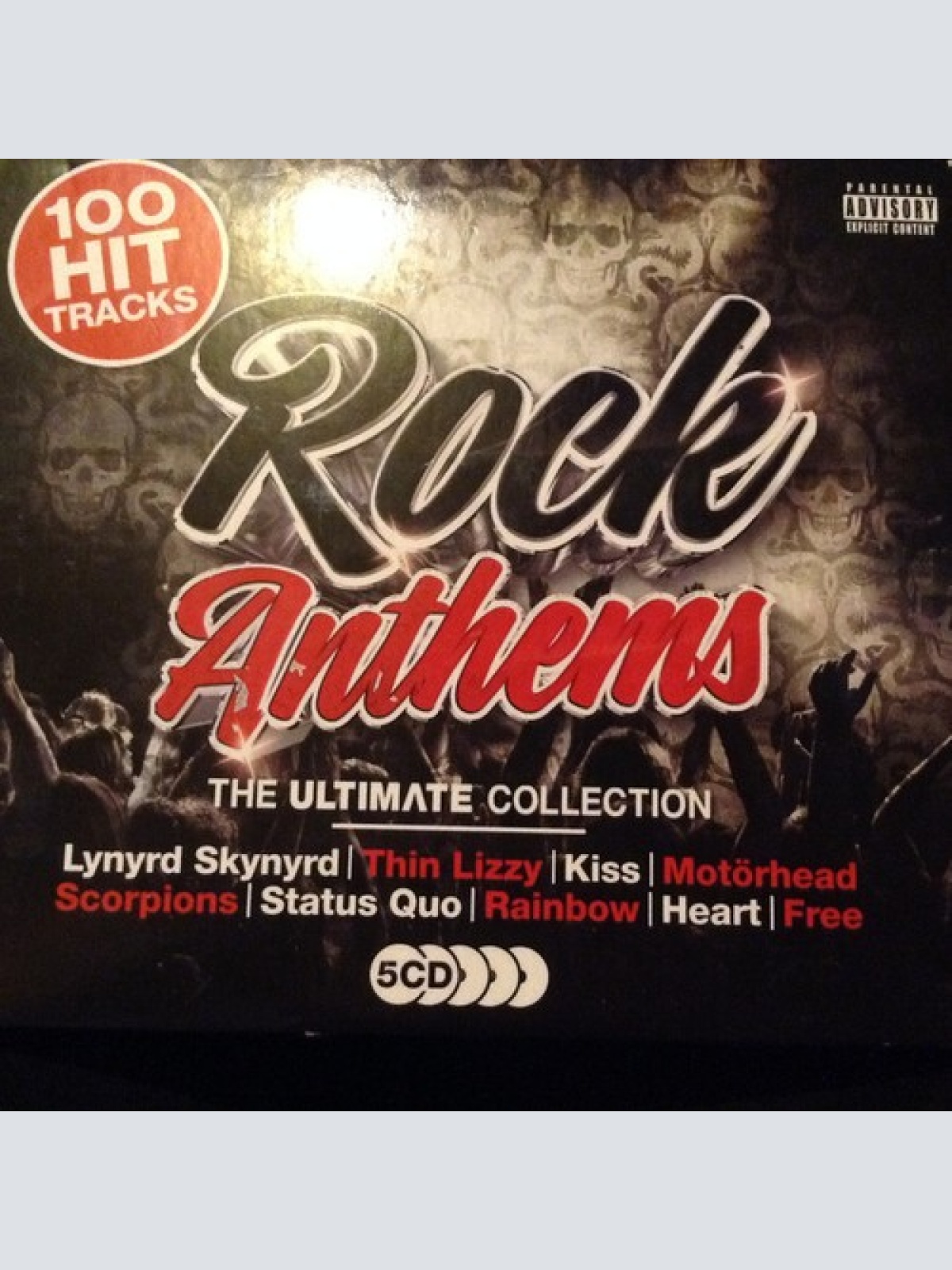 5xCD, Comp Various - Rock Anthems (The Ultimate Collection)