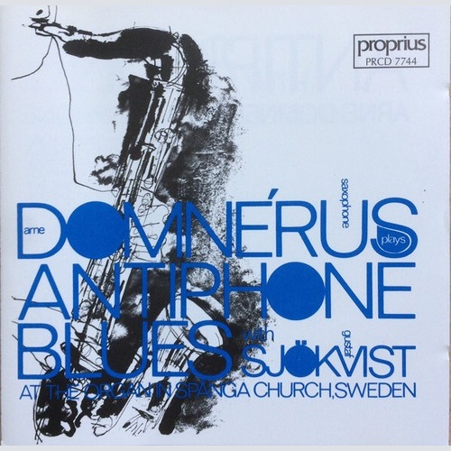 CD, Album, RE Arne Domnérus, Gustaf Sjökvist - Antiphone Blues