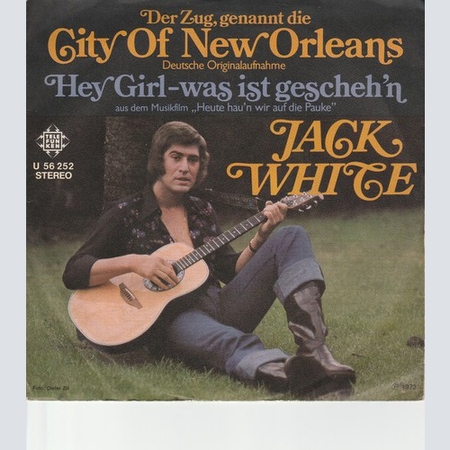 7", Single, Promo Jack White - Der Zug, Genannt Die "City Of New Orleans"