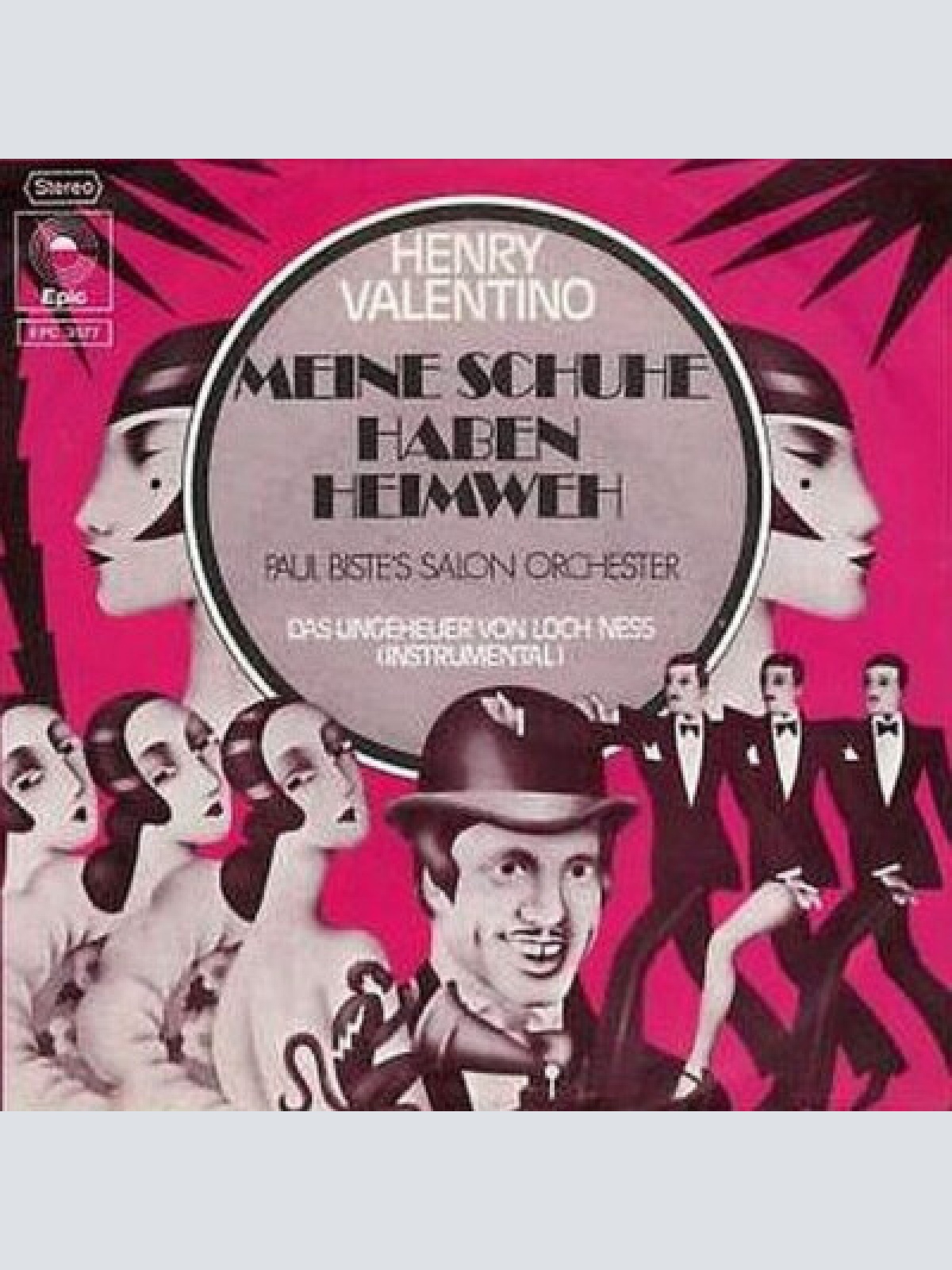 7", Single, Promo Henry Valentino - Meine Schuhe Haben Heimweh