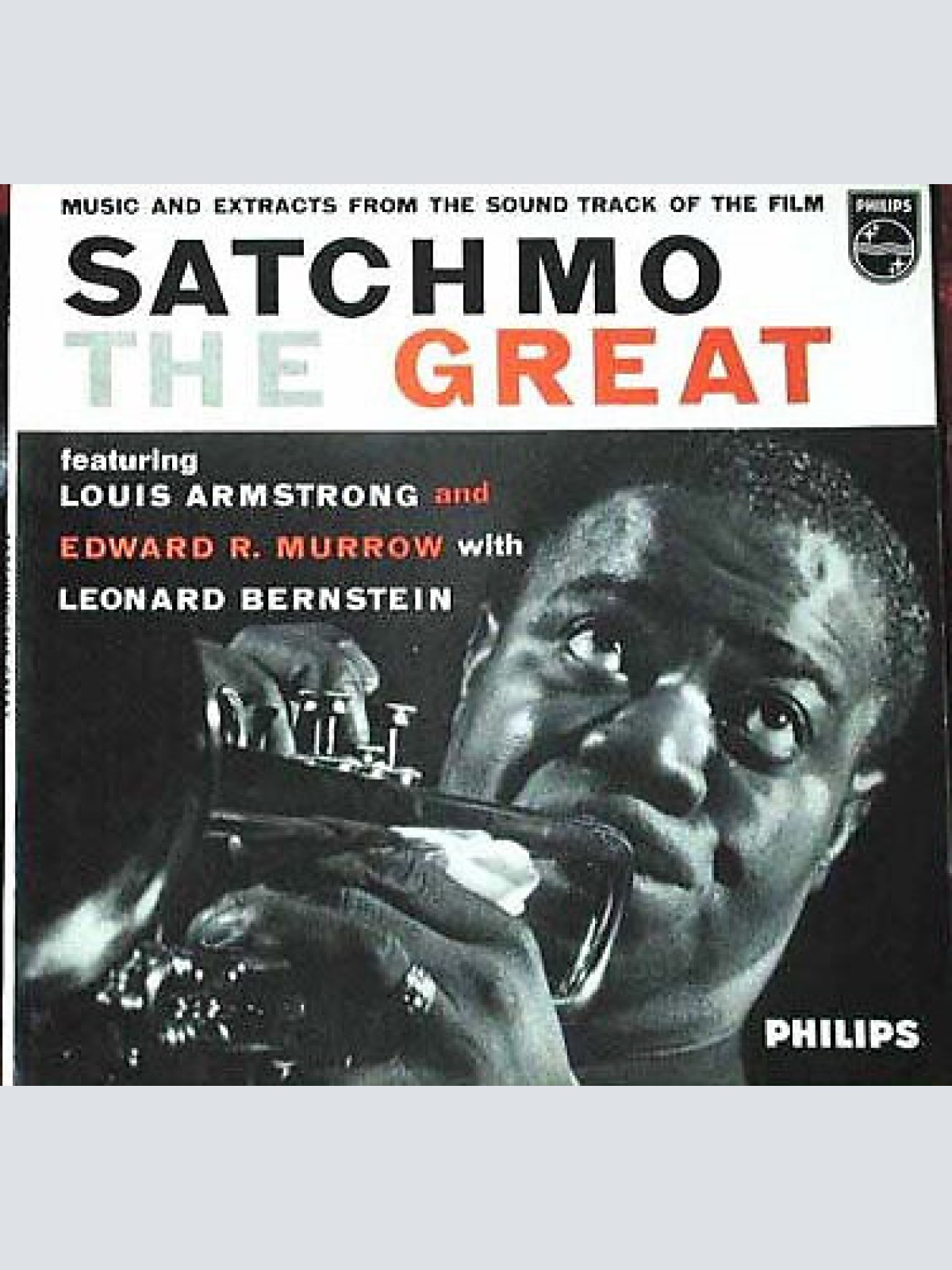 LP, Album Louis Armstrong and Edward R. Murrow With Leonard Bernstein - Satch...