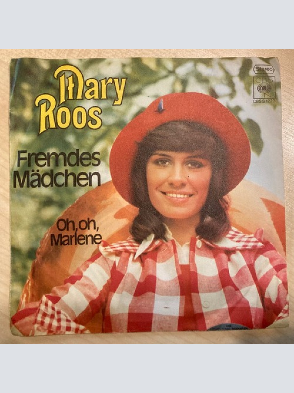 7", Single, Promo Mary Roos - Fremdes Mädchen