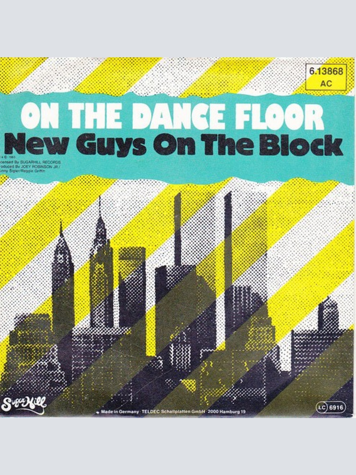 7", Single, Promo New Guys On The Block - On The Dance Floor