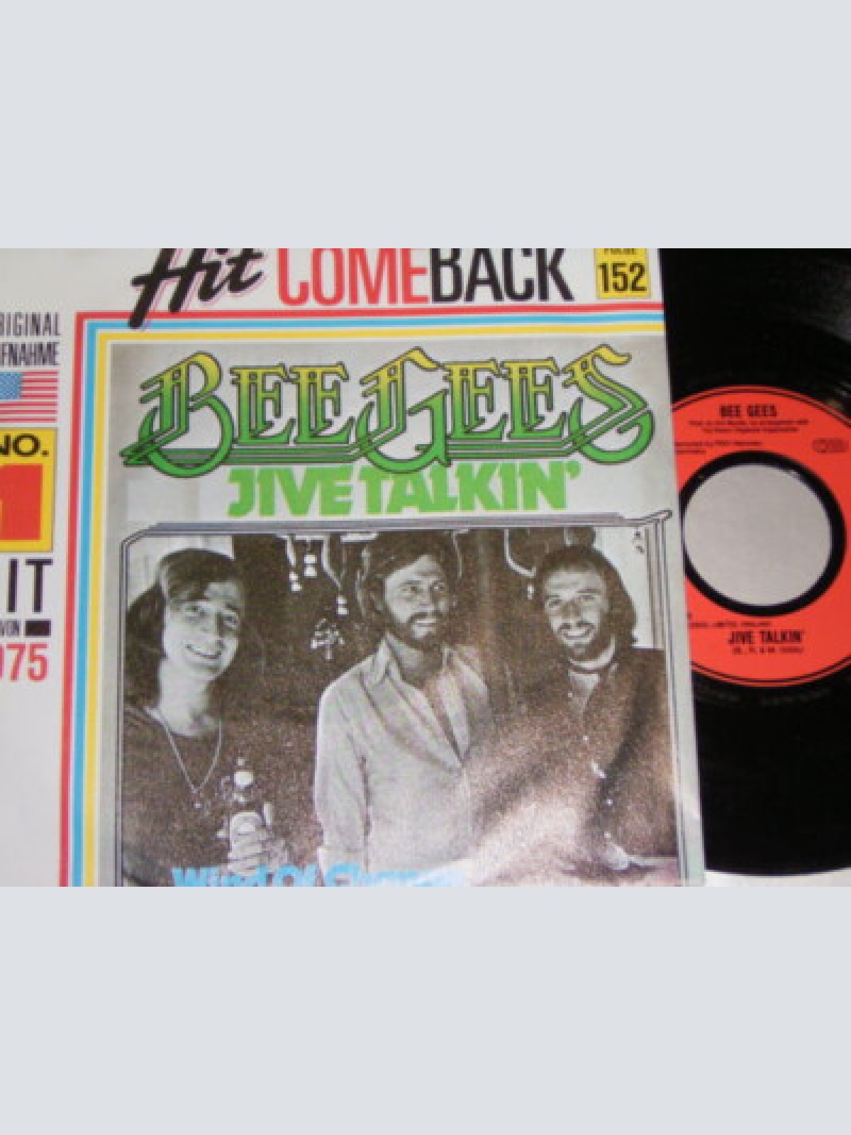 7", Single, RE Bee Gees - Jive Talkin'