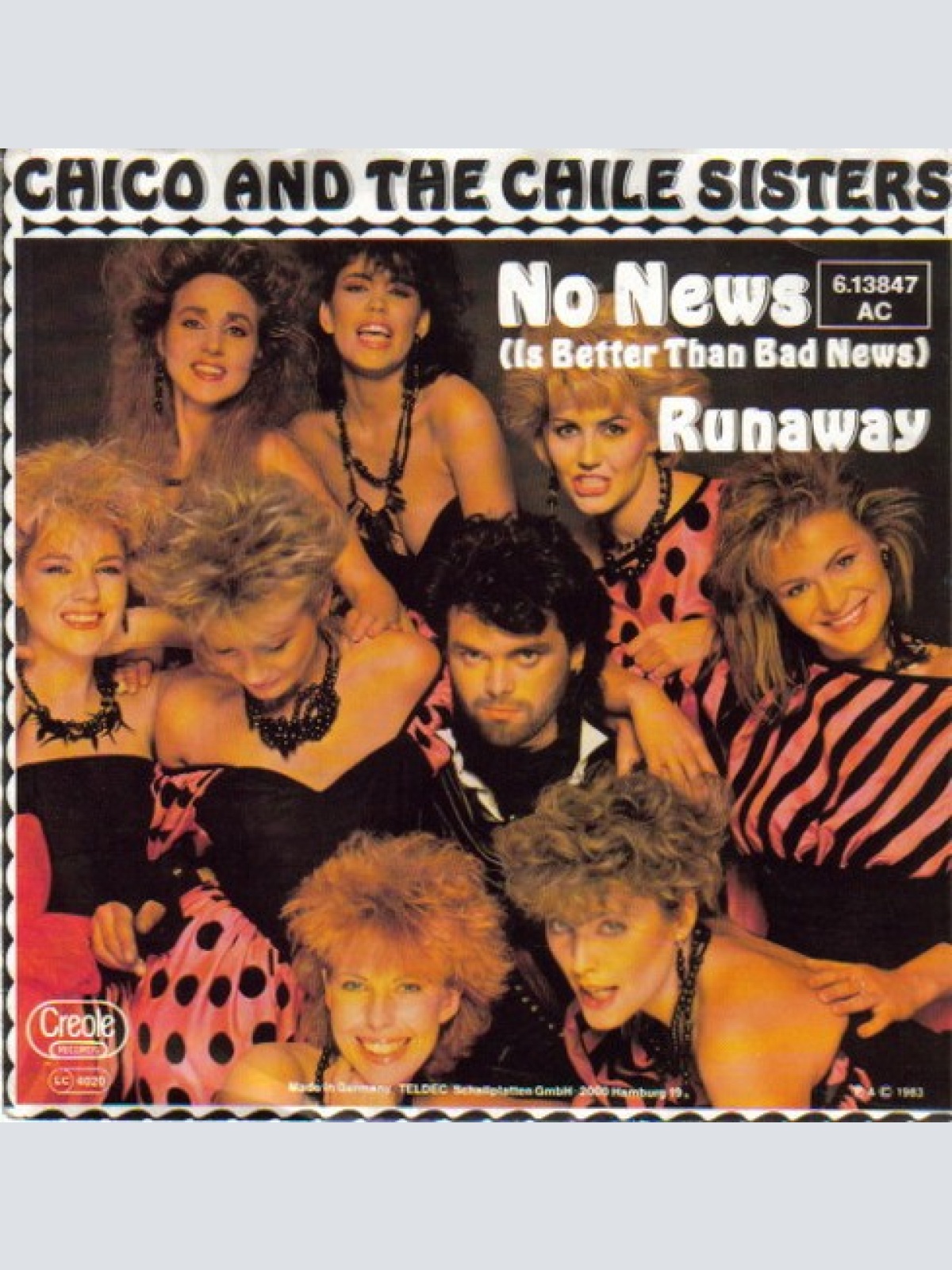 7", Single, Promo Chico And The Chile Sisters - No News (Is Better Than Bad N...