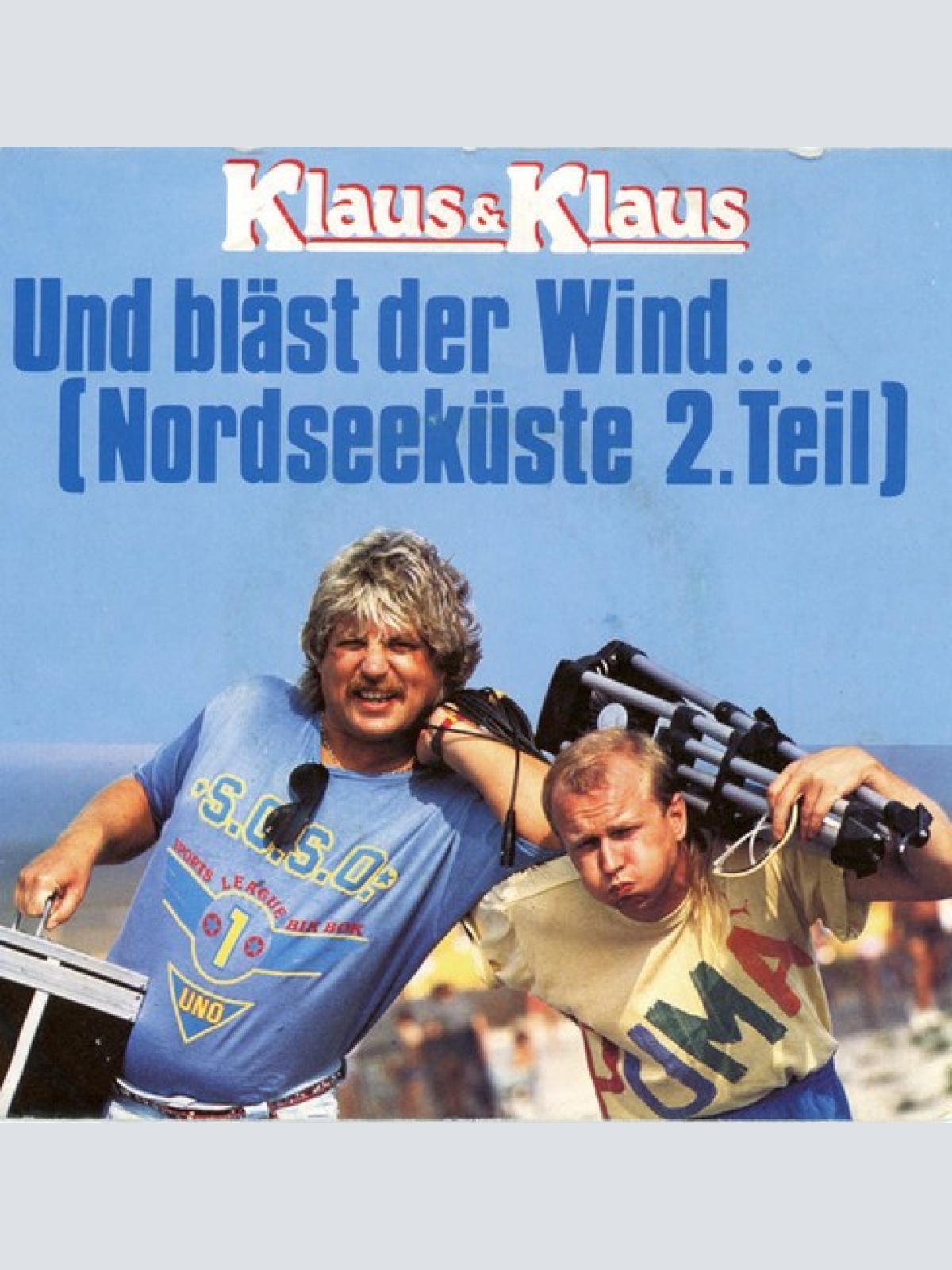 7", Single, Promo Klaus & Klaus - Und Bläst Der Wind ... (Nordseeküste 2. Teil)