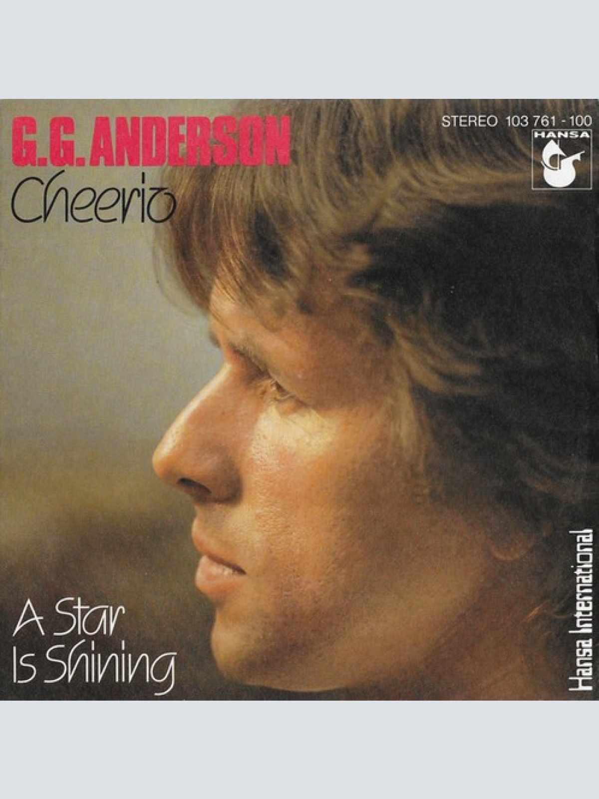 7", Single G.G. Anderson - Cheerio